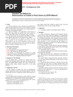 MEK Solvent Resistance Test Guide | PDF | Paint | Materials