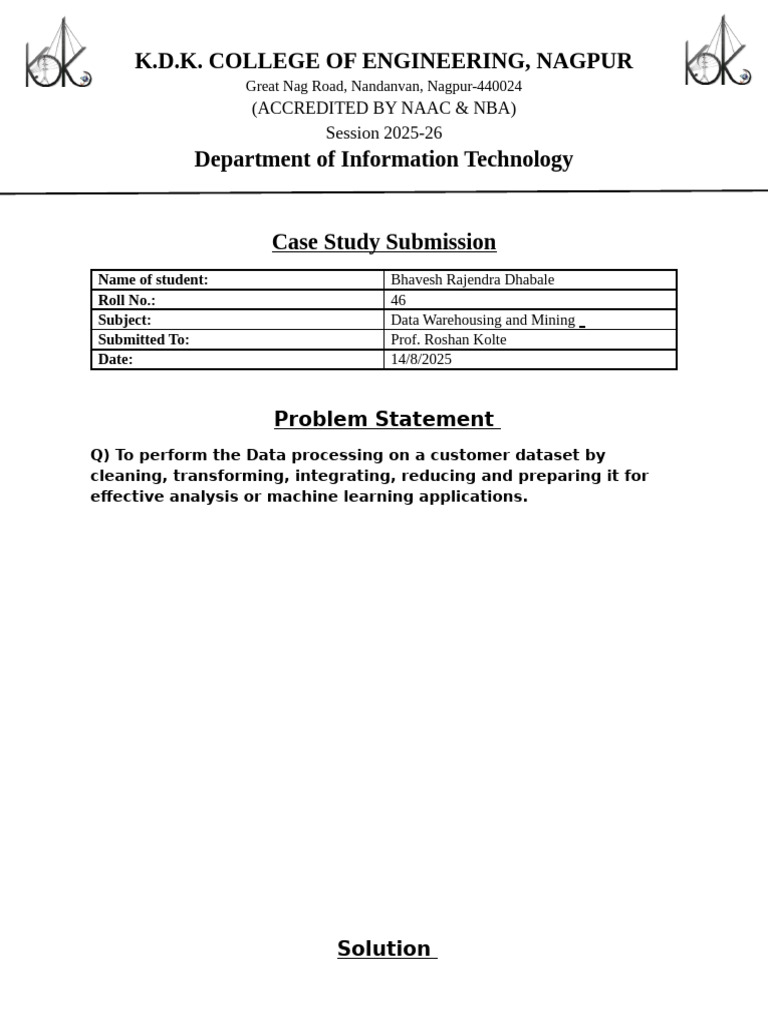 Case Study Submission 2 | PDF