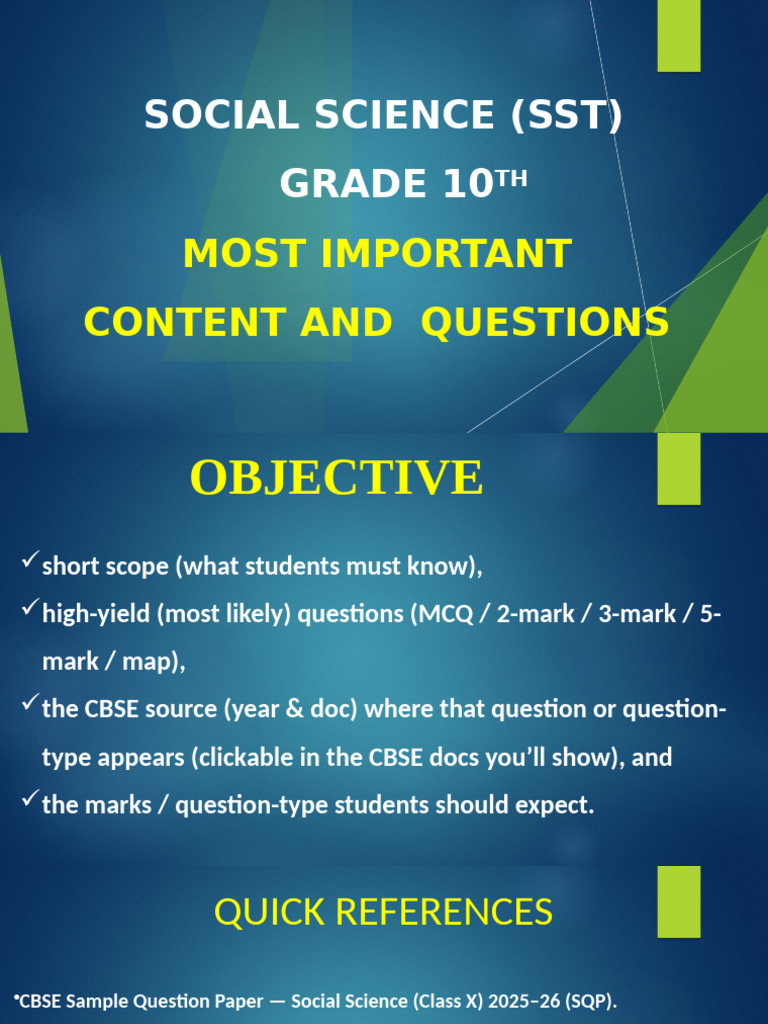 Grade 10 Social Science Study Guide | PDF | Economies