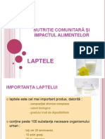 Laptele