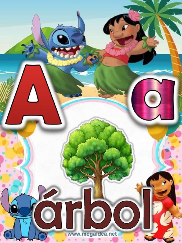 Abecedario de Lilo y Stisch | PDF