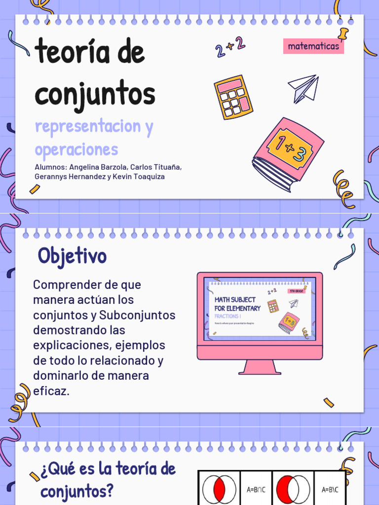 Expo Math | PDF | infinito | Conjunto (Matemáticas)