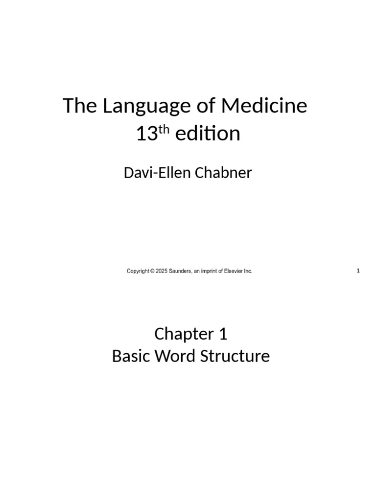 Chapter 001 | PDF | Clinical Medicine | Diseases And Disorders