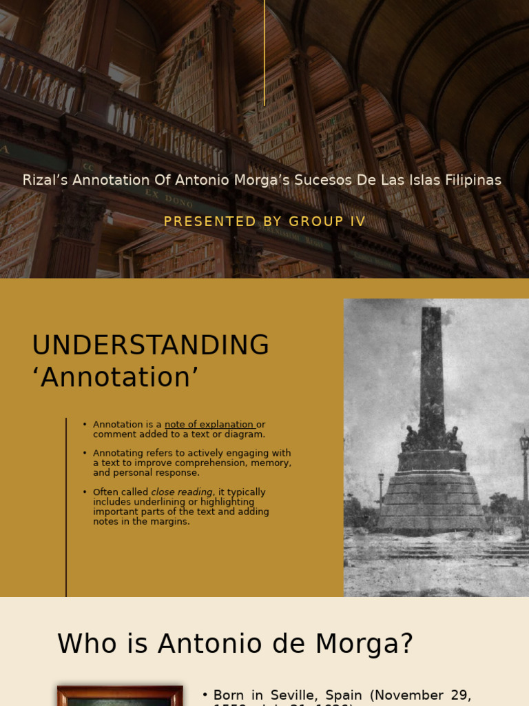 Rizal's Annotations on Morga's History | PDF | Philippines