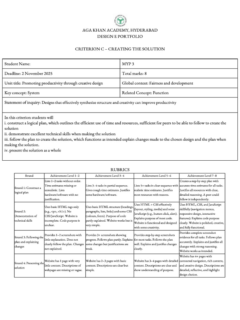 SA Crit C Gr8 PDF | PDF