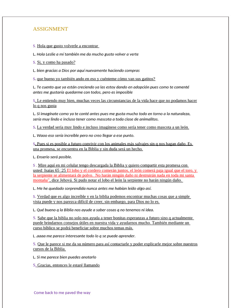 Assignment | PDF