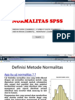 Normalitas SPSS