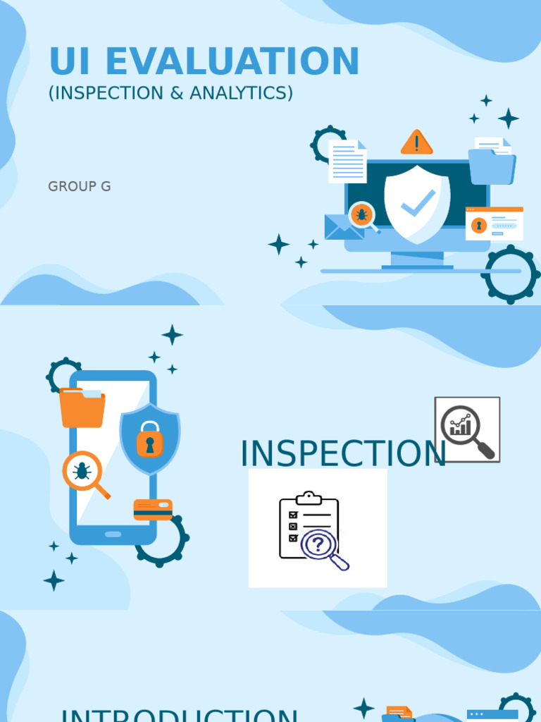 Ui Evaluation (Inspection & Analytics) | PDF | Usability | Cognition