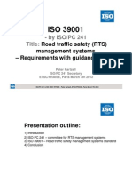 ISO 39001 - Peter Hartzell