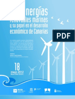 Las energías renovables marinas y su papel en el desarrollo económico de Canarias