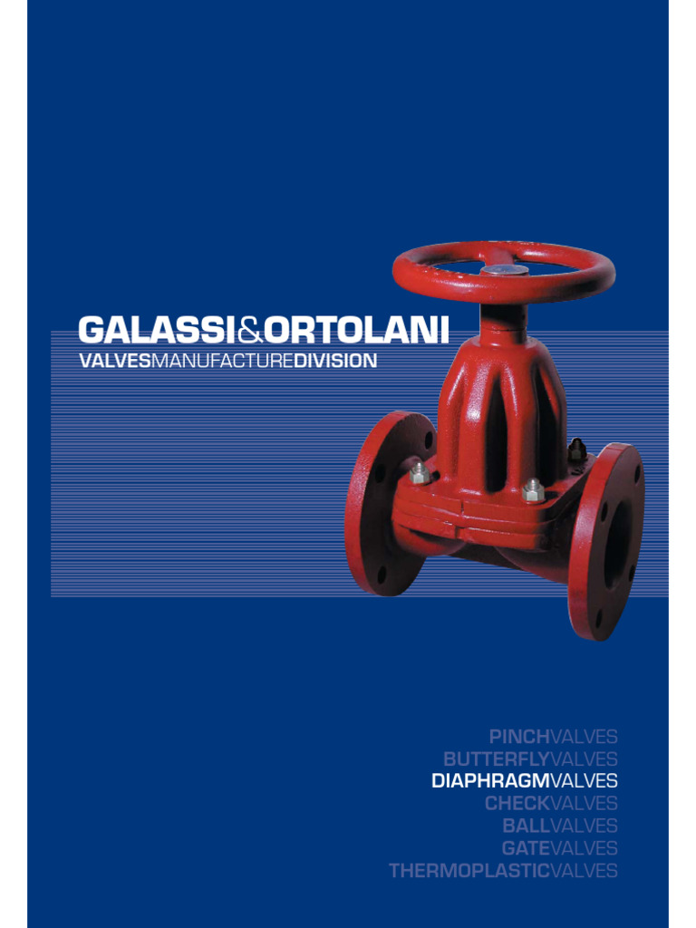 Comprehensive Guide to Diaphragm Valves | PDF | Valve | Mechanical ...