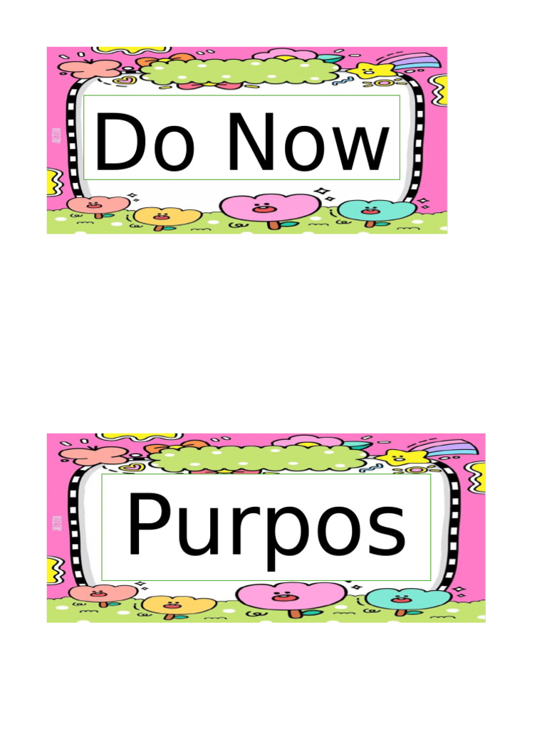 Donow | PDF