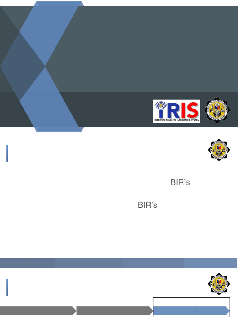 IRIS Tax System Overview and Access Guide | PDF | Menu (Computing) | Login