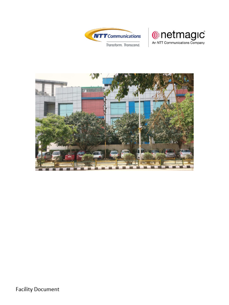 Netmagic Noida Datacenter Overview | PDF | Data Center | Computer Network