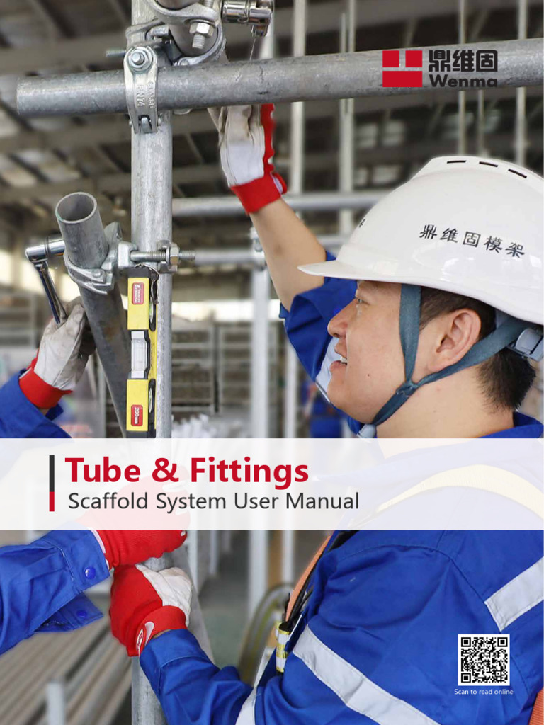 Tube and Fittings Scaffolding Manual | PDF | Scaffolding | Corrosion