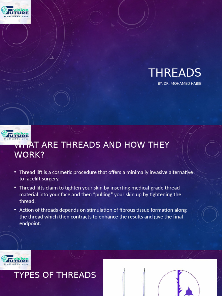 Understanding Thread Lifts: Types & Benefits | PDF