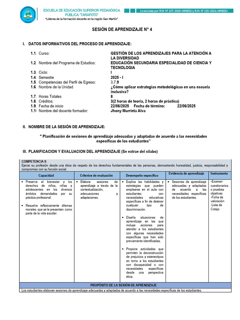 Estrategias Inclusivas en Educación | PDF | Evaluación | Aprendizaje