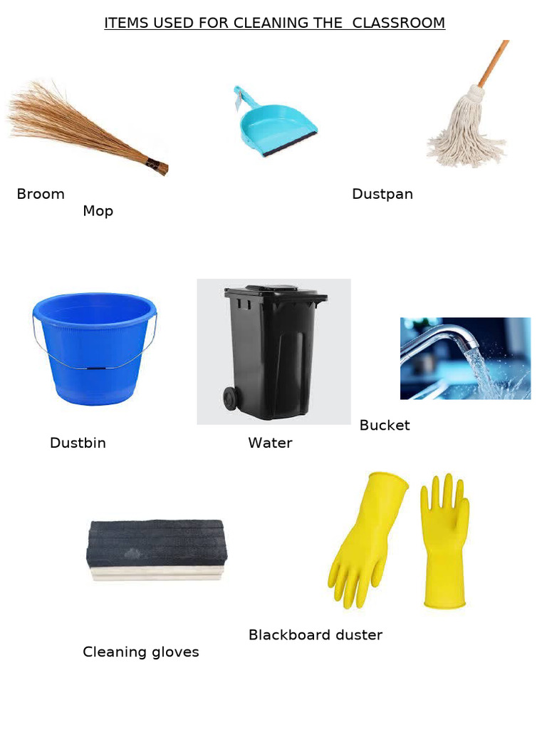 Classroom Cleaning Supplies List | PDF
