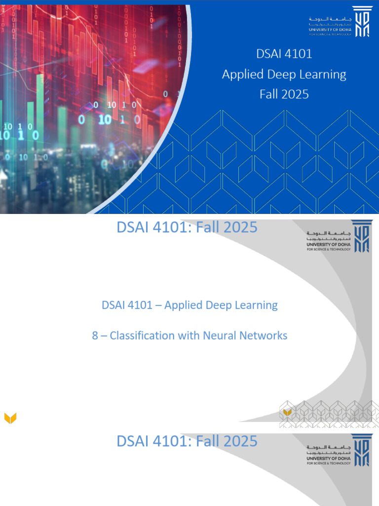 Neural Networks in Applied Deep Learning | PDF | Deep Learning | Algorithms