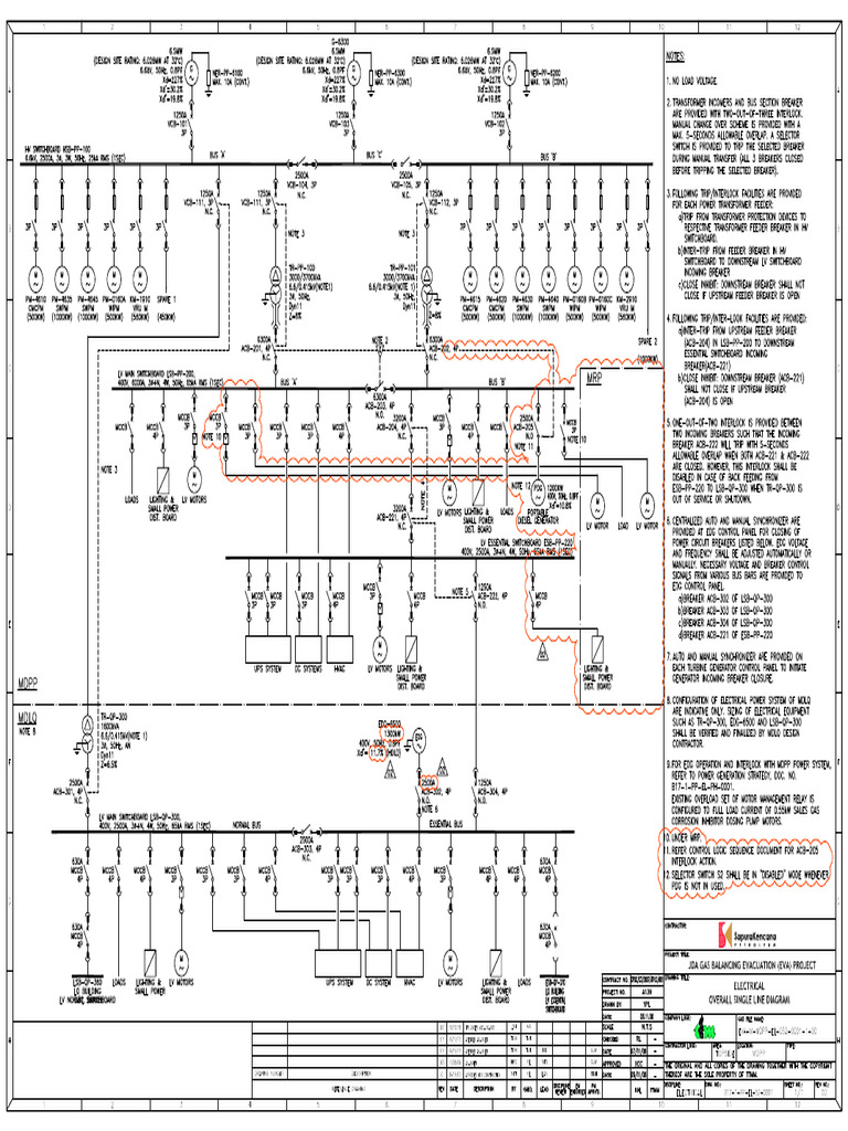 Single Line Diagram | PDF