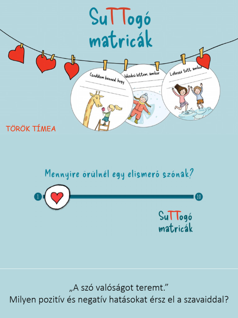 SuTTogo Matricak - Torok Timea | PDF