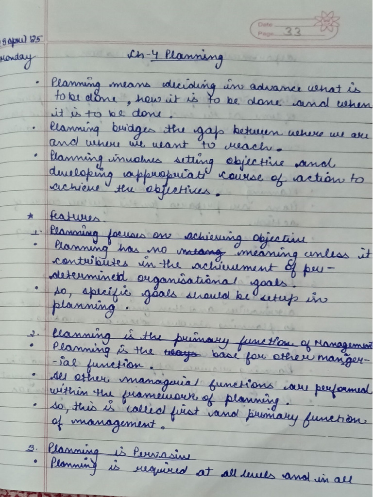 CH 4 Planning | PDF