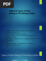 Types of Pipe Fittings Explained | PDF | Pipe (Fluid Conveyance) | Plumbing