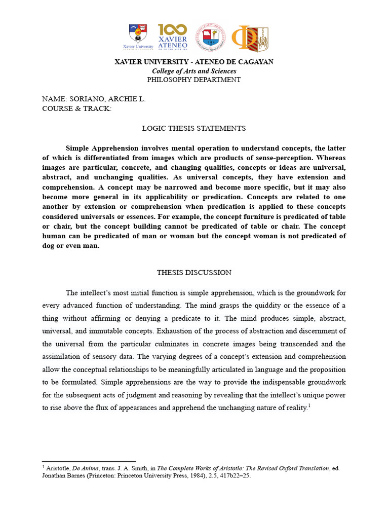 Ph34 Compre - Re Drafting 1 | PDF | Truth | Concept