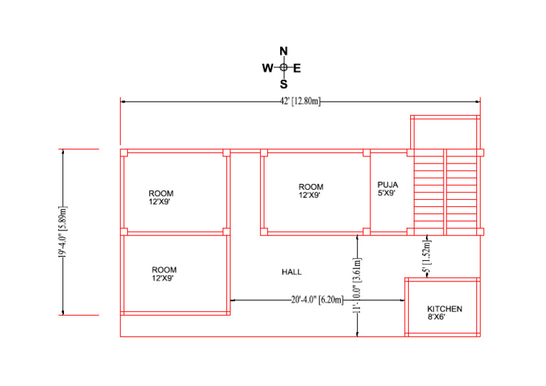 Room Dimensions and Layout Plan | PDF