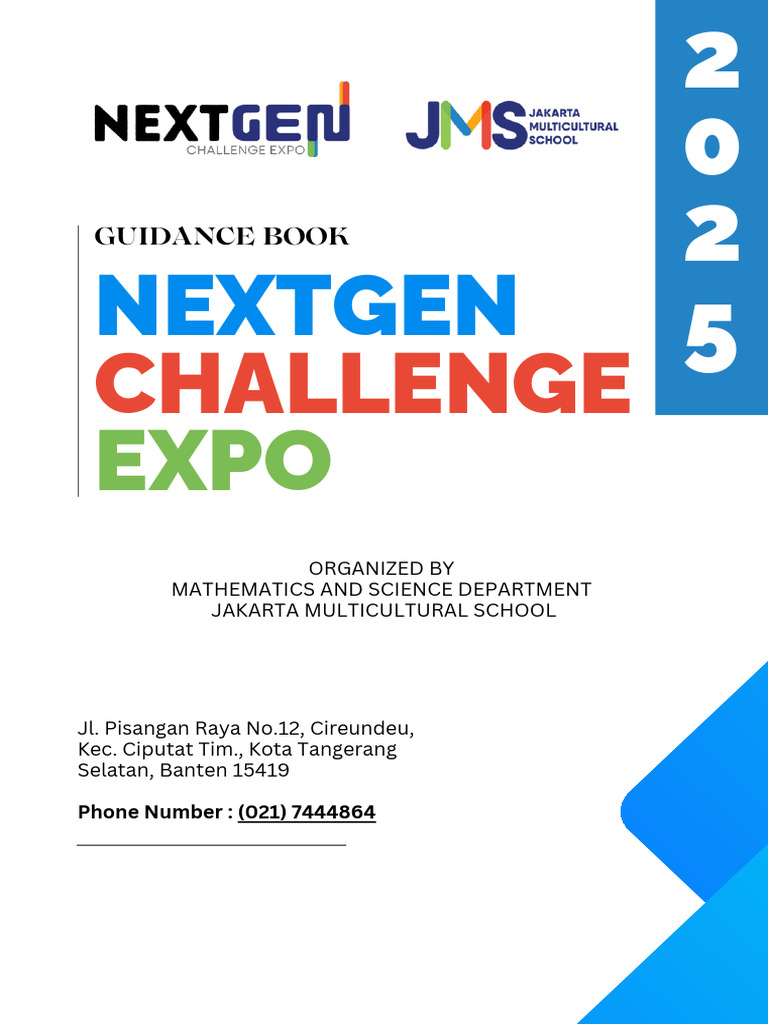 Nextgen Challenge Expo 2025 Guide | PDF | Learning | Innovation