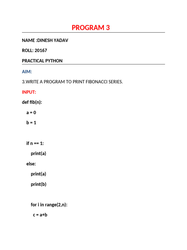 Program 3.word | PDF