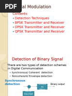DPSK Modulation and Demodulation Guide | PDF | Modulation ...