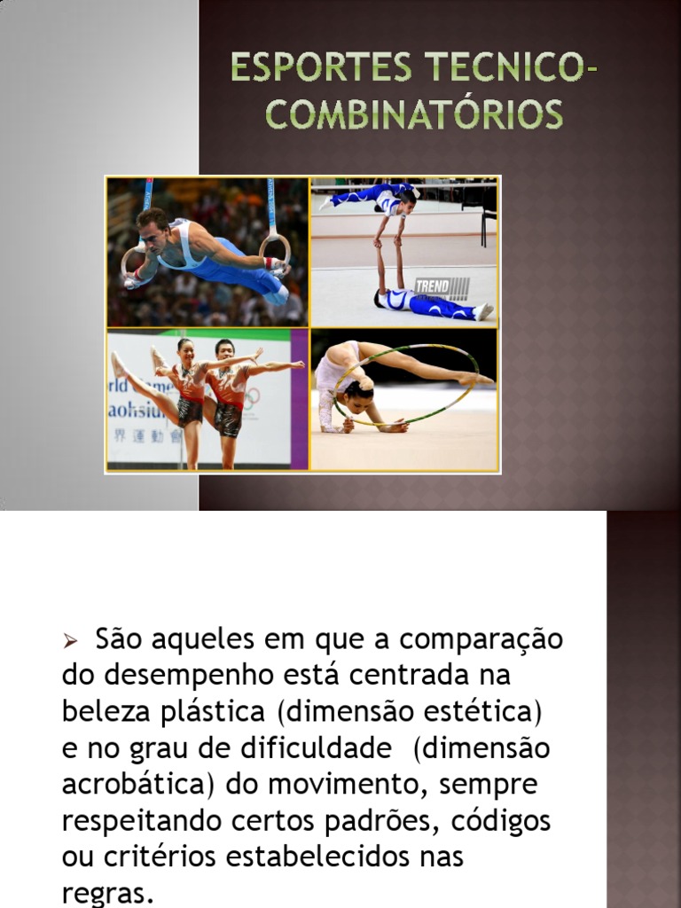Esportes Tecnico-Combinatórios | PDF