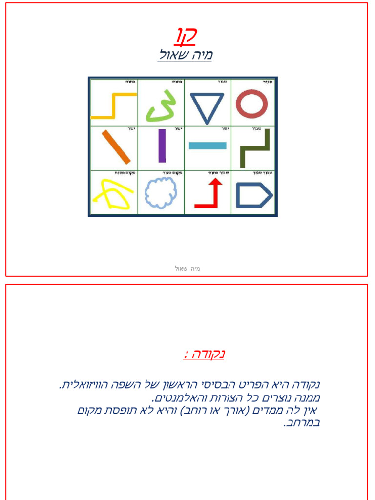 יסודות העיצוב שיעור 2 קו | PDF
