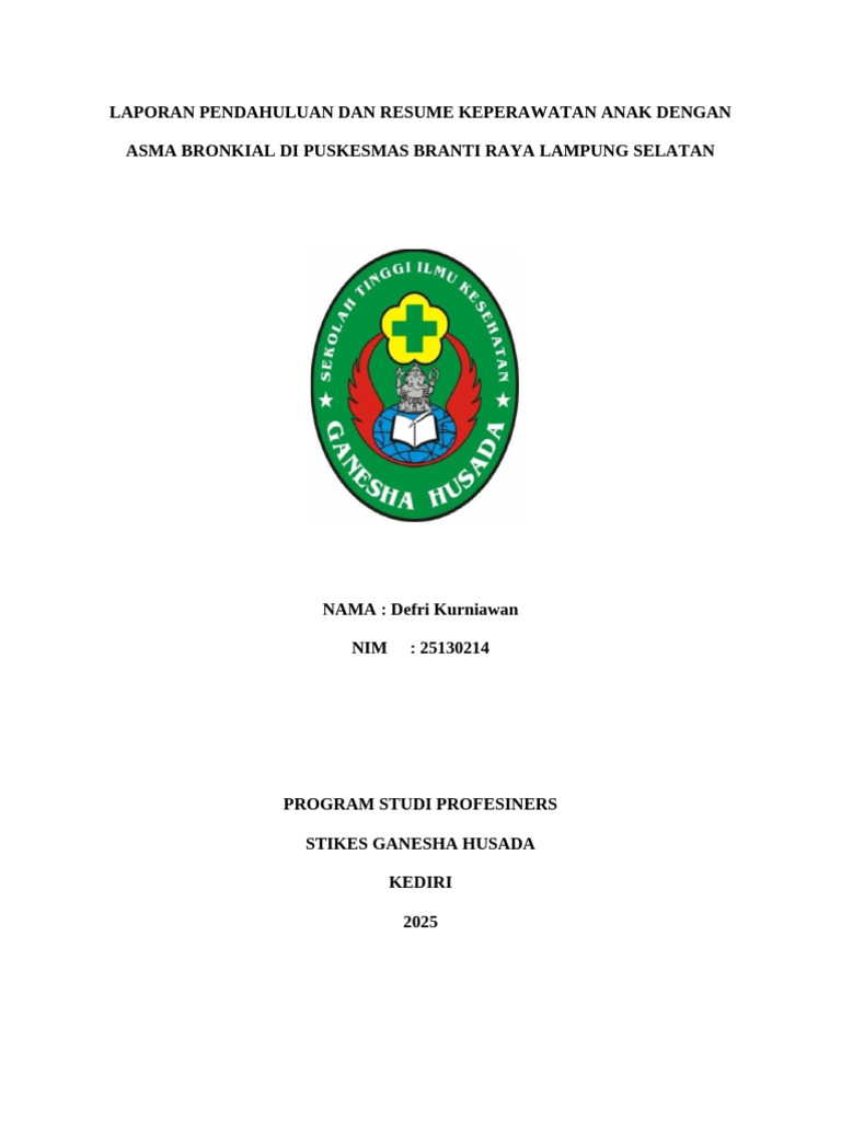 ANAK Defri | PDF