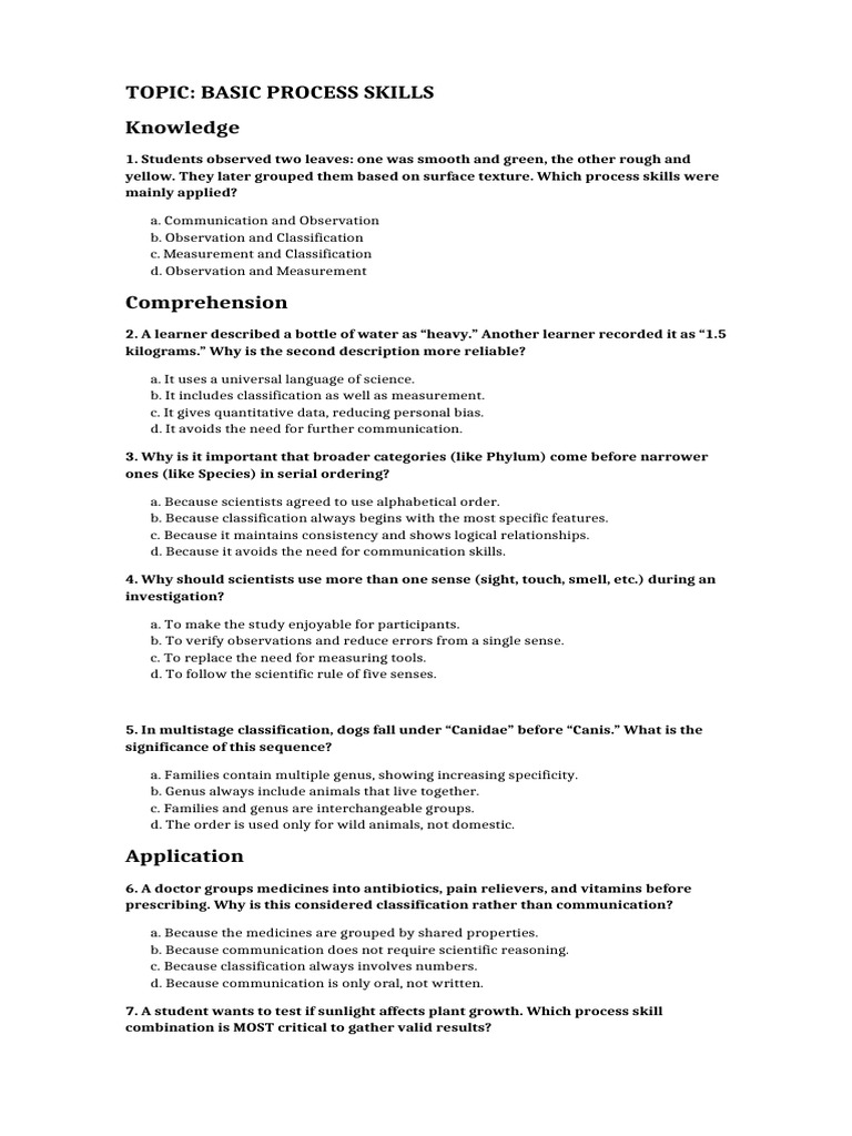 Anthony-Science Questionnaire Updated | PDF | Gases | Liquids