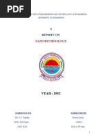 Download Nanotechnology Seminar by Puneet Dubey SN94698680 doc pdf