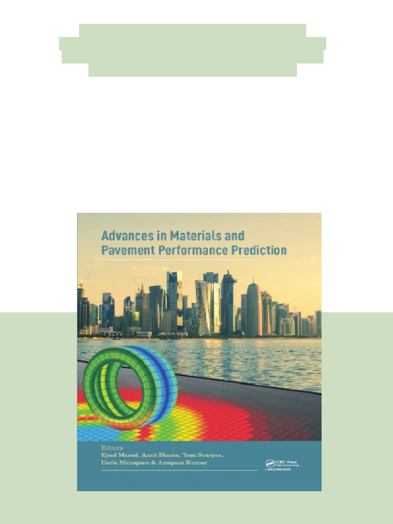 (Ebook) Advances in Materials and Pavement Performance Prediction by ...