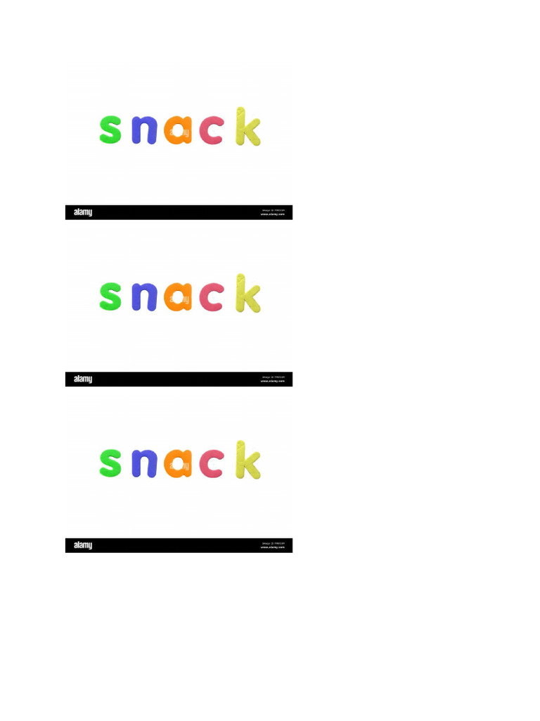 Snacks | PDF