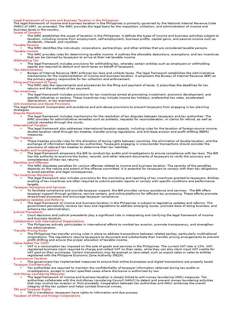 Chapter 1 Topic 3 | PDF | Taxes | Value Added Tax