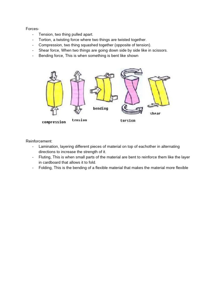 Lesson 8 - Forces and Stresses | PDF