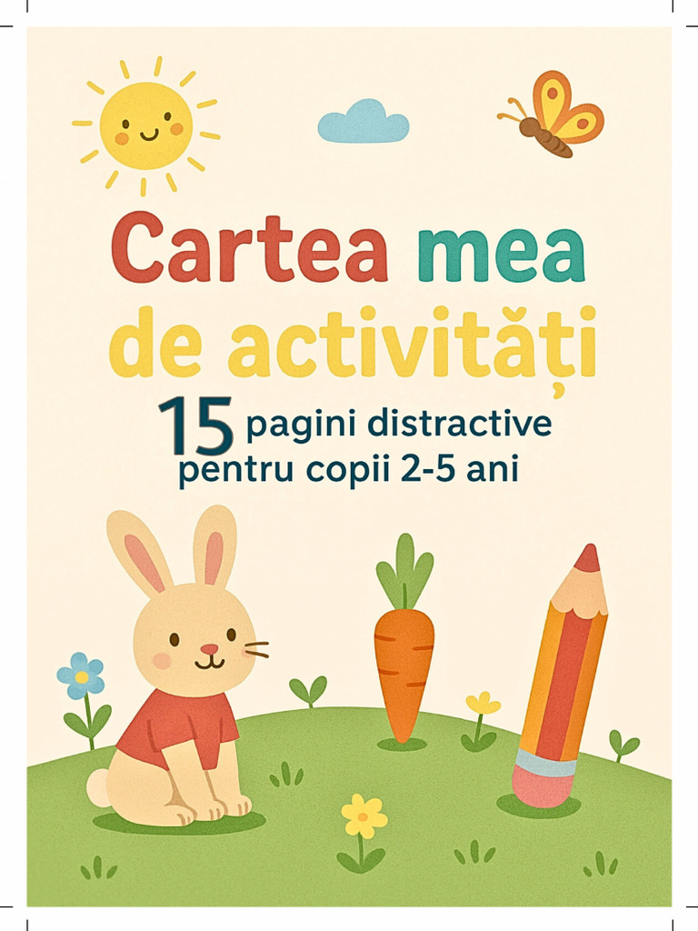Activități Copii 2-5 Ani | PDF