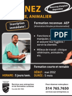 Animalière, Animalier: Inscription Immédiate !