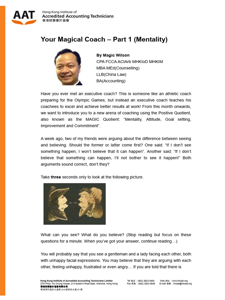 Executive Coaching: Mindset for Success | PDF