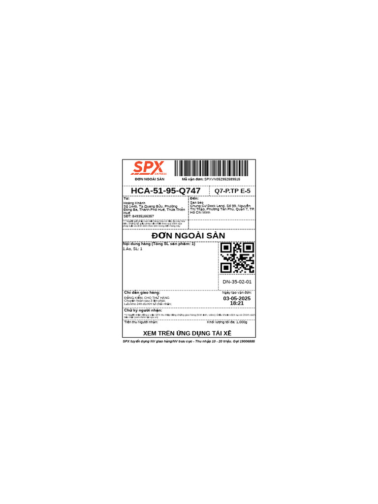 Shipping Label Scaled 75 Centered | PDF