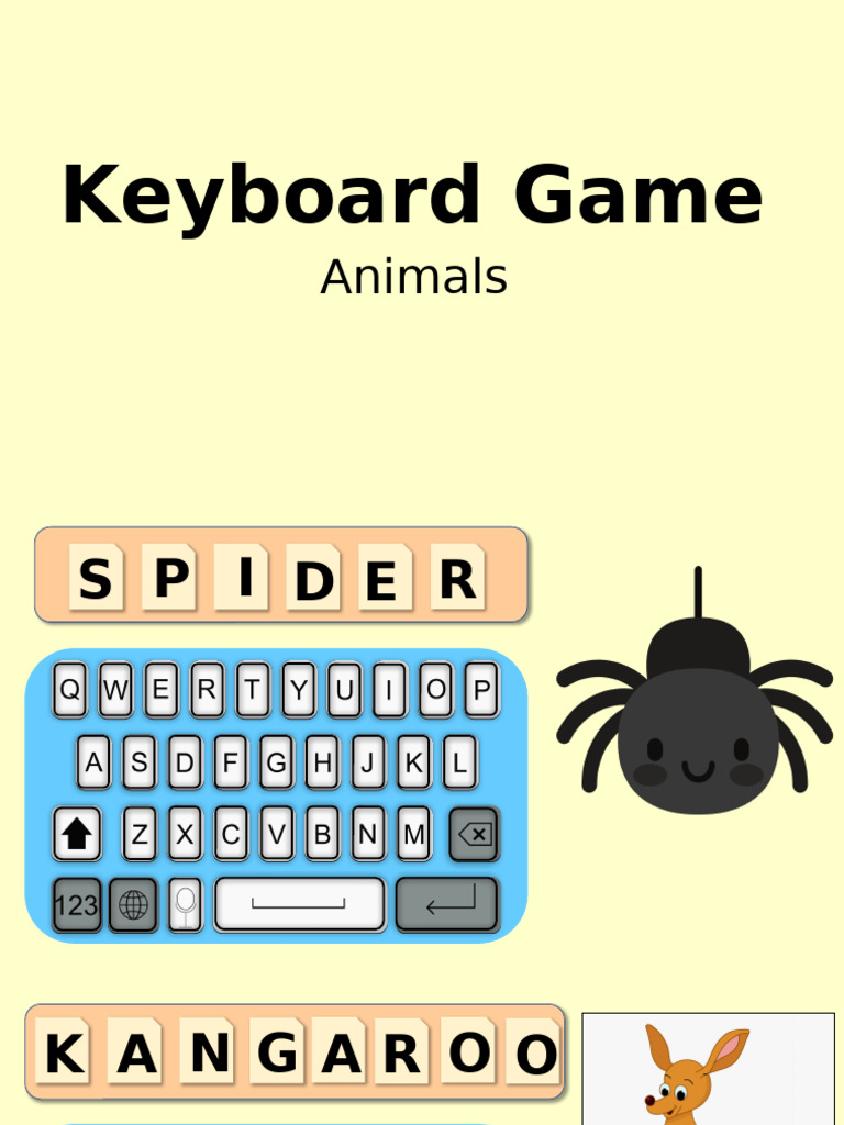 Keyboard Game | PDF