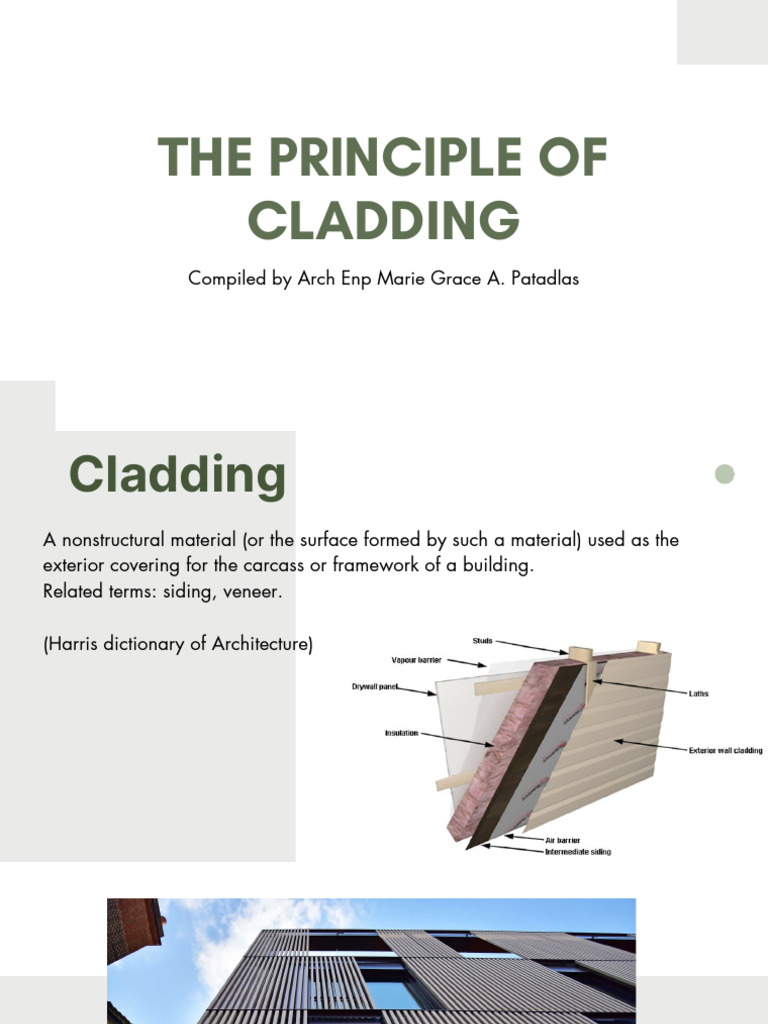 Understanding Building Cladding Types | PDF