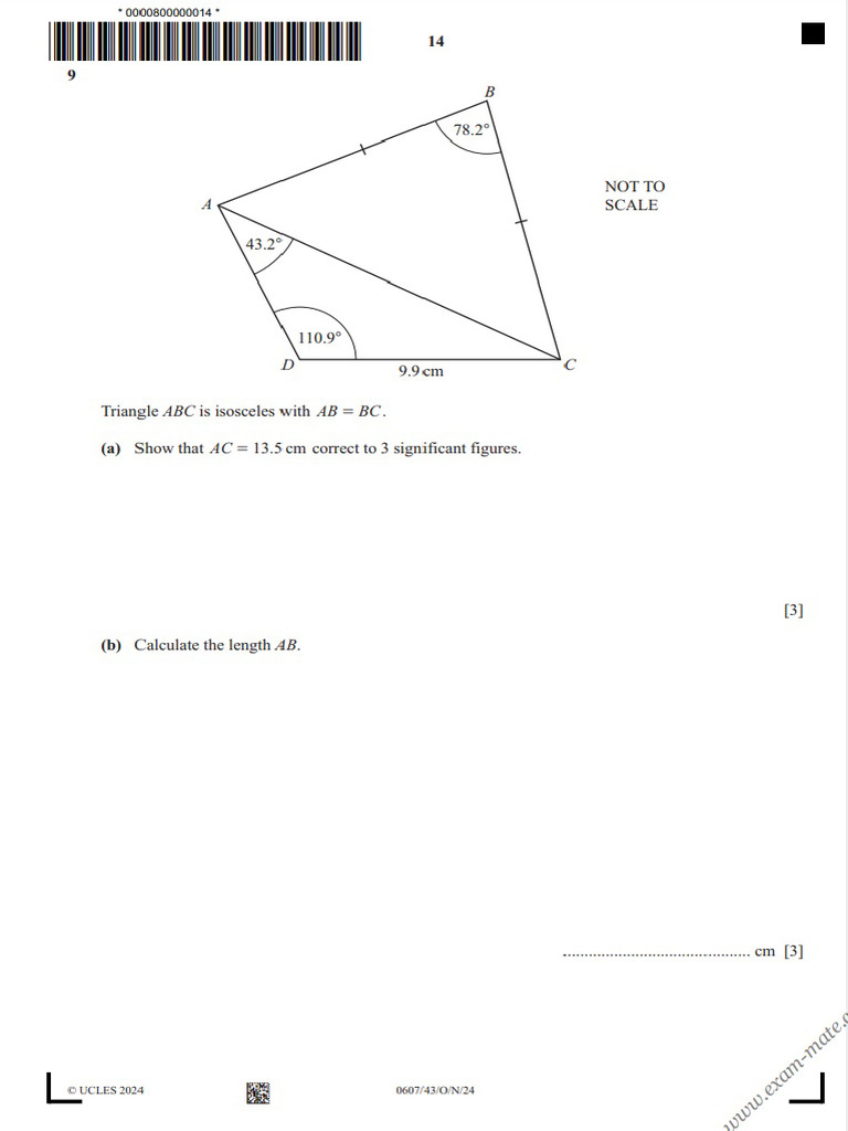 All Trignometery Questions (2022-2024) | PDF