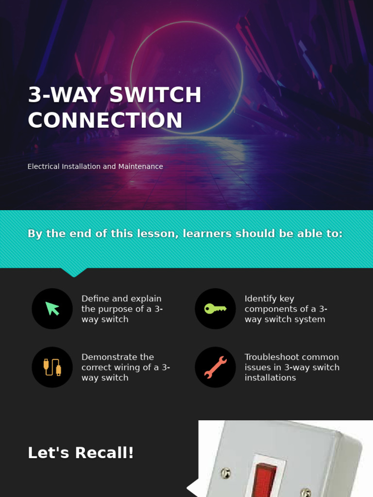 3-Way Switch Wiring Guide | PDF | Electrical Wiring | Switch