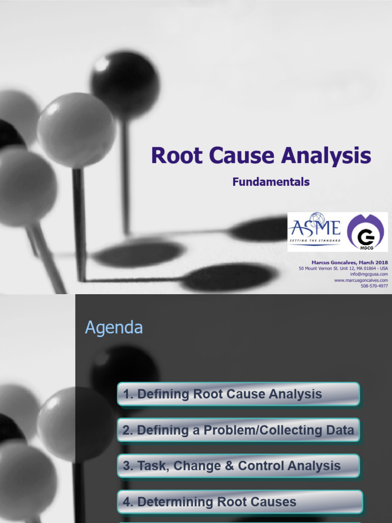 Root Cause Analysis Fundamentals Guide | PDF
